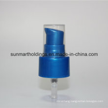 Aluminum Plastic Cream Pump with Overcap